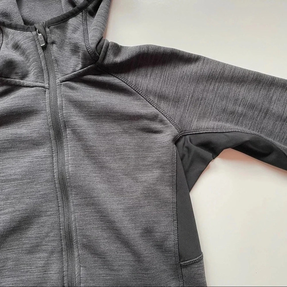 H&M Sport Fitted Fleece Gym Jacket in Dark Grey Marl Athletic Sportswear Size S - Picture 8 of 14